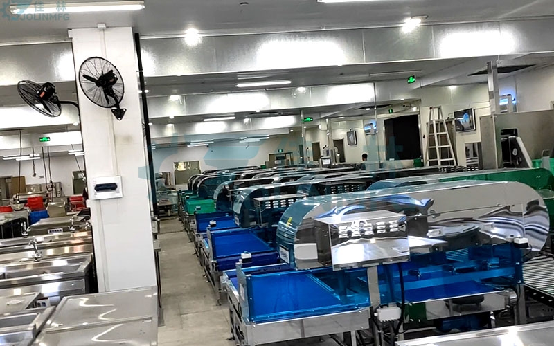 中央廚房毛菜存儲(chǔ)分配設(shè)備