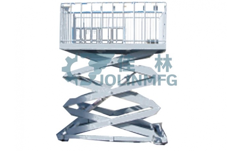 Hydraulic lift platform