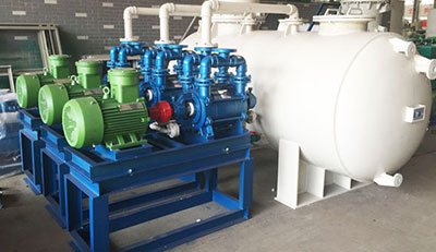 美觀大方，經(jīng)久耐用，環(huán)保的PPH水環(huán)真空機組，新安江工業(yè)泵出品