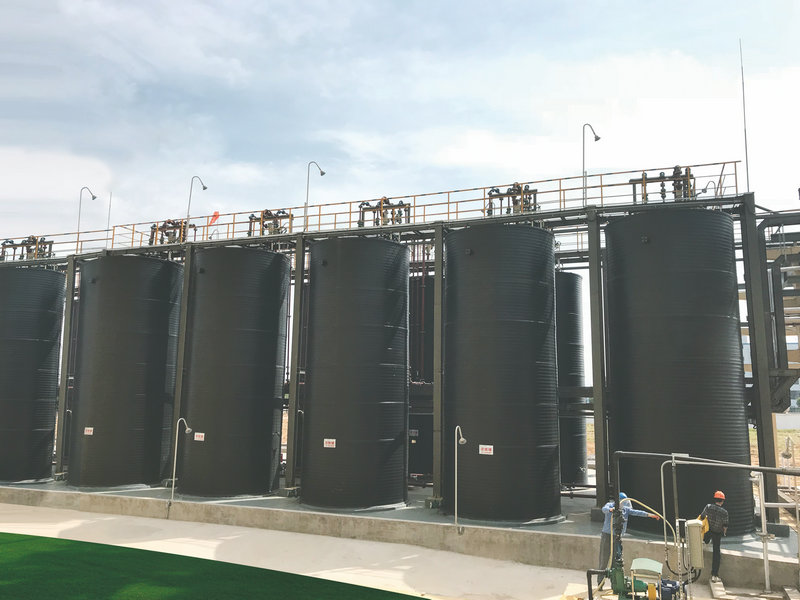 PPH擠出纏繞儲罐 PPH擠出纏繞儲罐