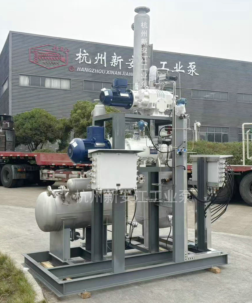 集成化羅茨螺桿真空機(jī)組，高效穩(wěn)定，勝任復(fù)雜苛刻工藝-杭州新安江工業(yè)泵有限公司